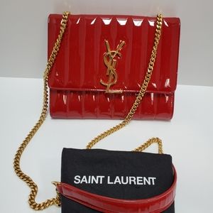 YSL Wallet in the chain vicky bag